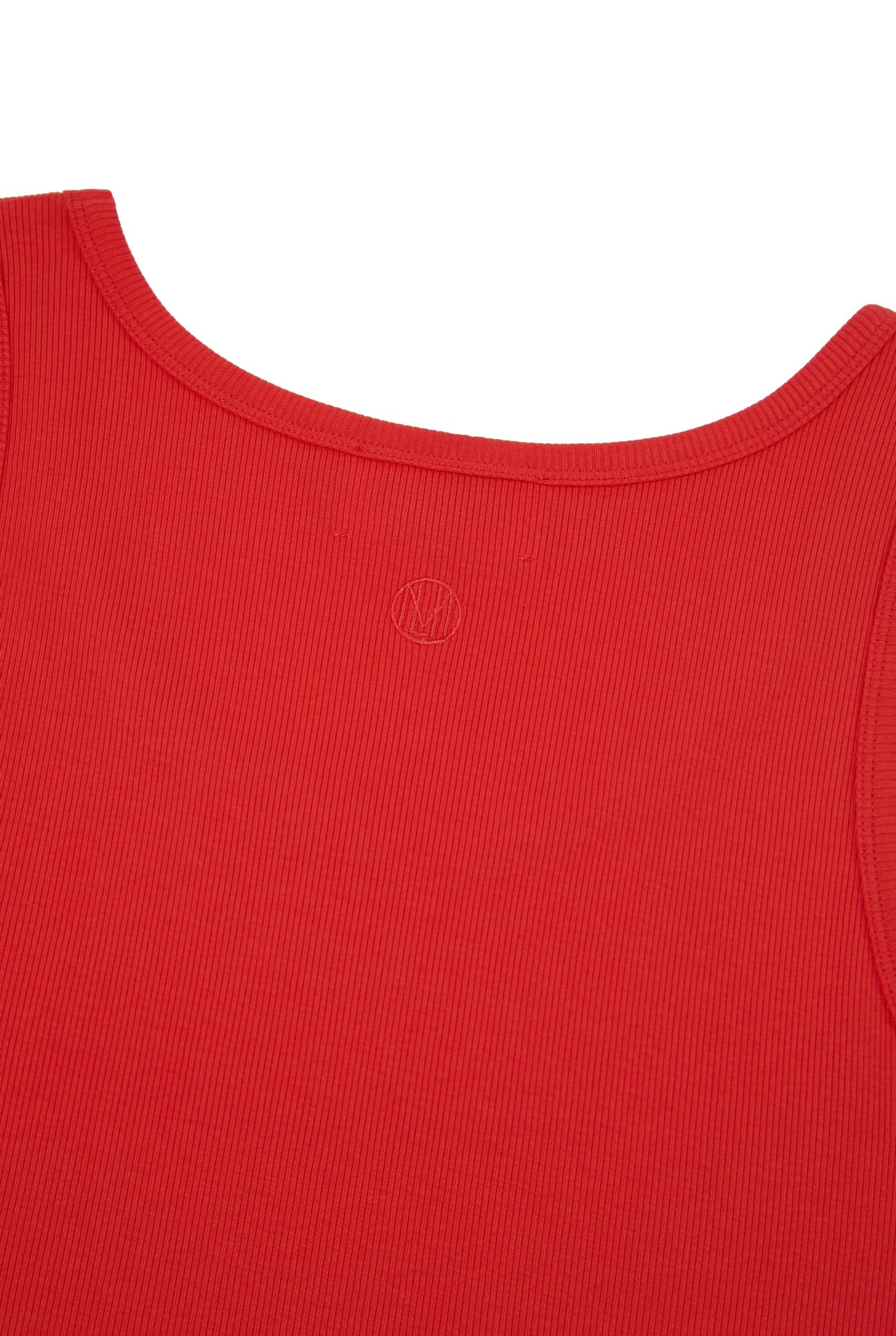 Maisy Rib Vest - Poppy Red
