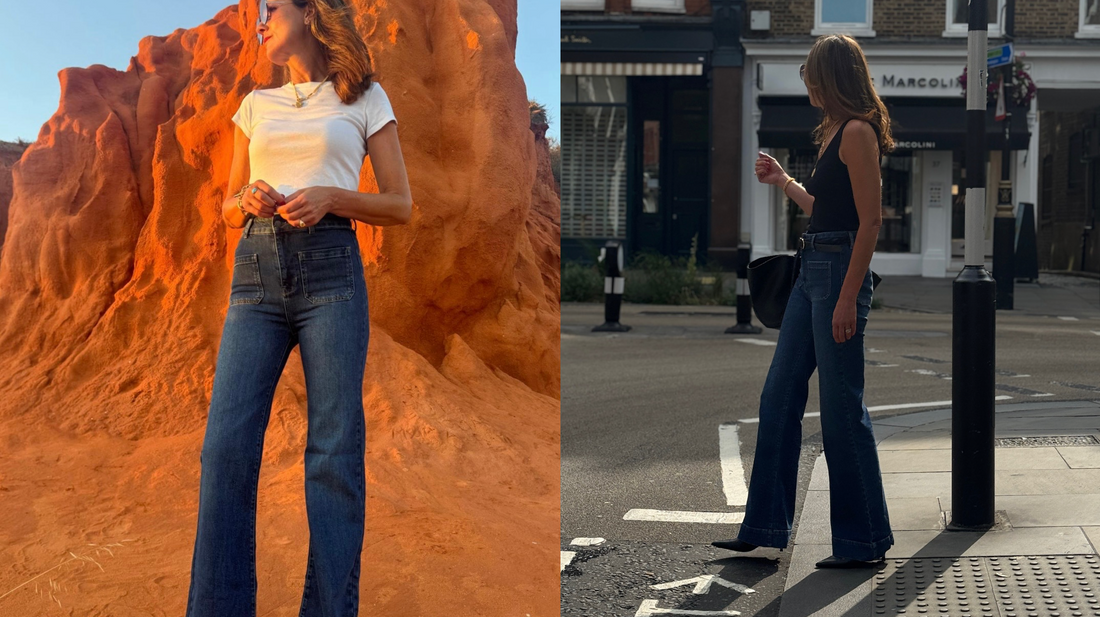 The Story Behind the Evie Patch Pocket Jeans