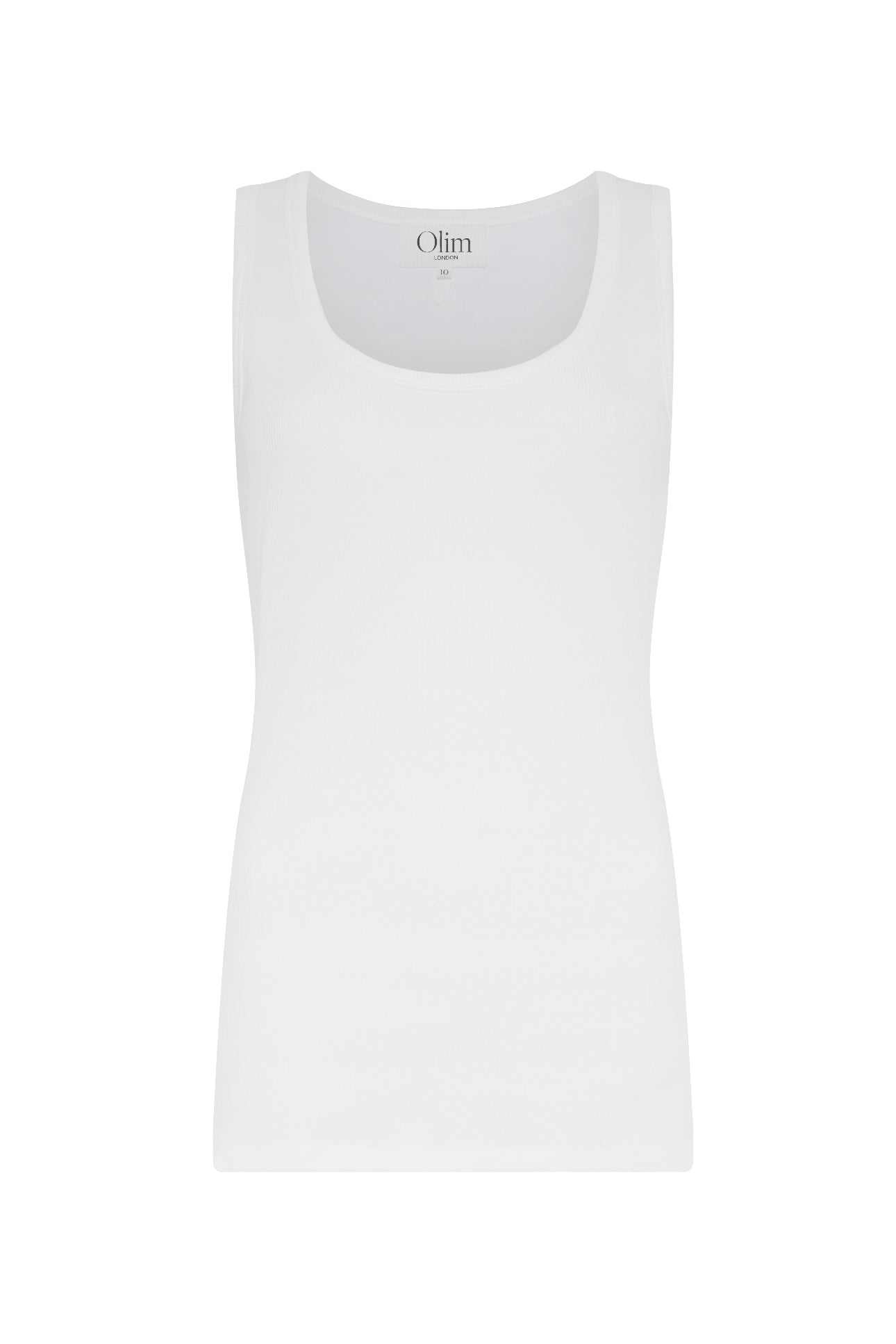 Maisy Rib Vest - Ecru