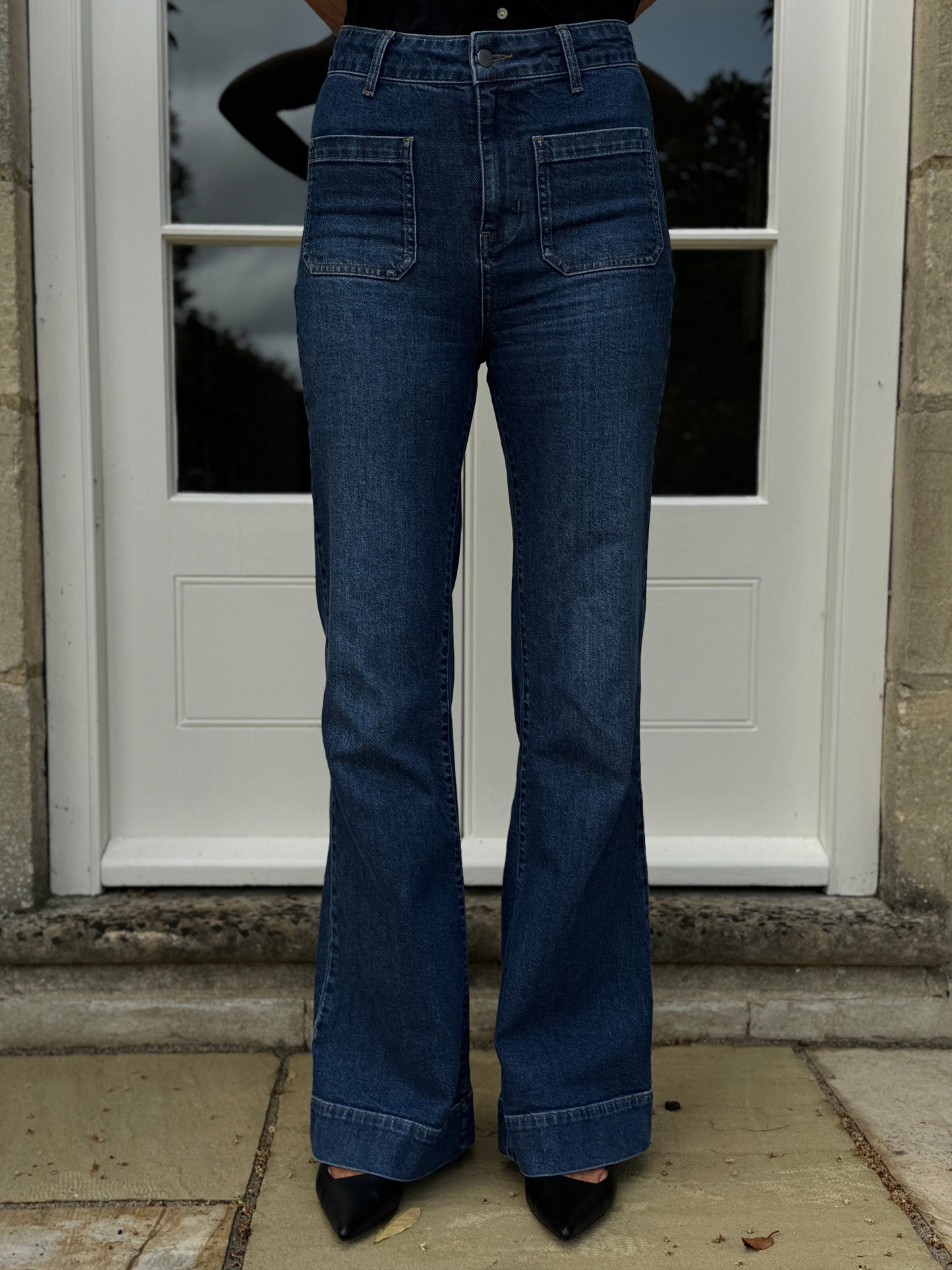 Evie Patch Pocket Jeans