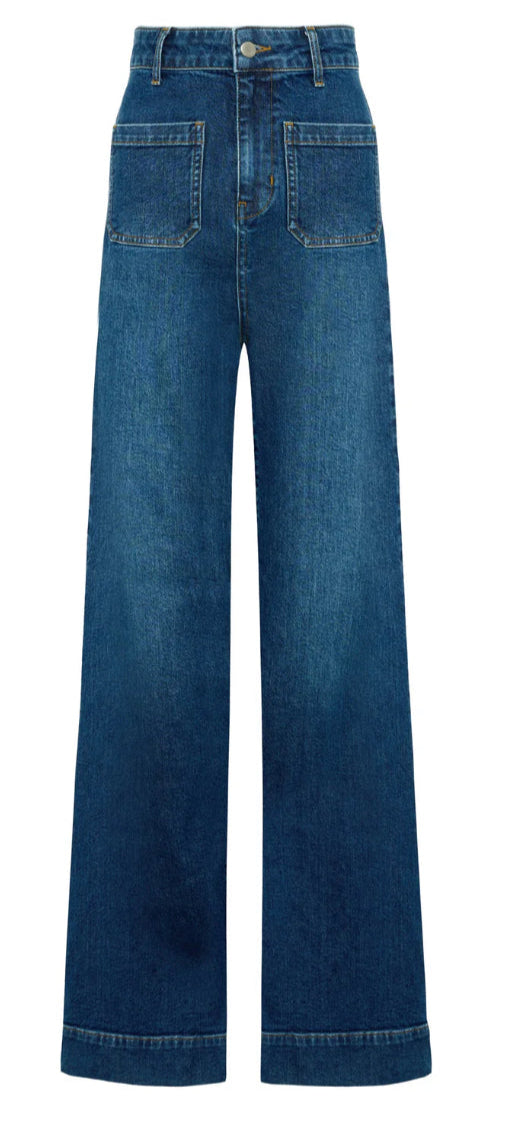 Evie Patch Pocket Jeans