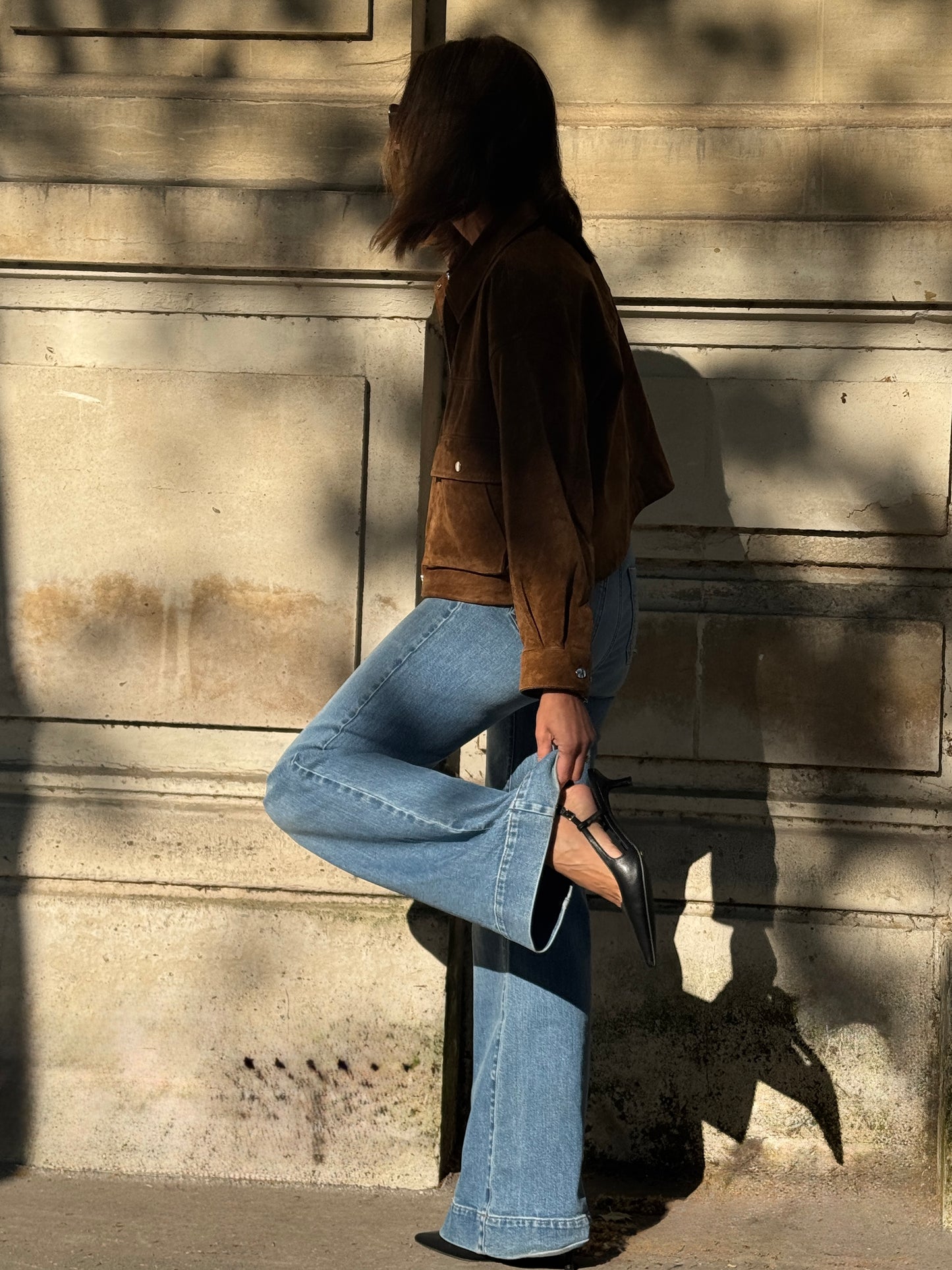 Evie Patch Pocket Jeans